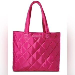 NWT Juicy Couture Pink Quilted Tote